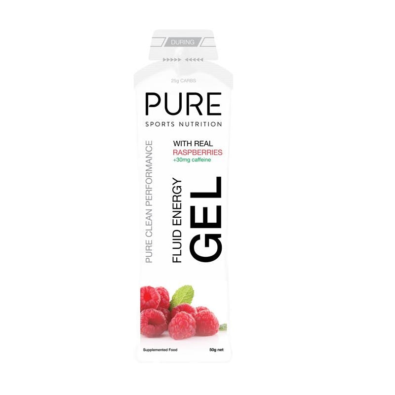 Pure Fluid Energy Gel 50G With 30MG Caffeine