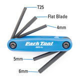 Park Tool Fold-up Hex Wrench Set AWS-9.2