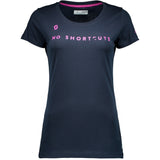 Scott Sco Tee W`s 10 No Shortcuts S/sl L Dark Blue