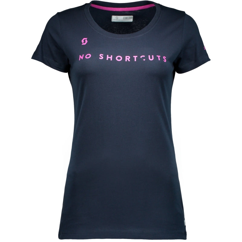 Scott Sco Tee W`s 10 No Shortcuts S/sl XS Dark Blue