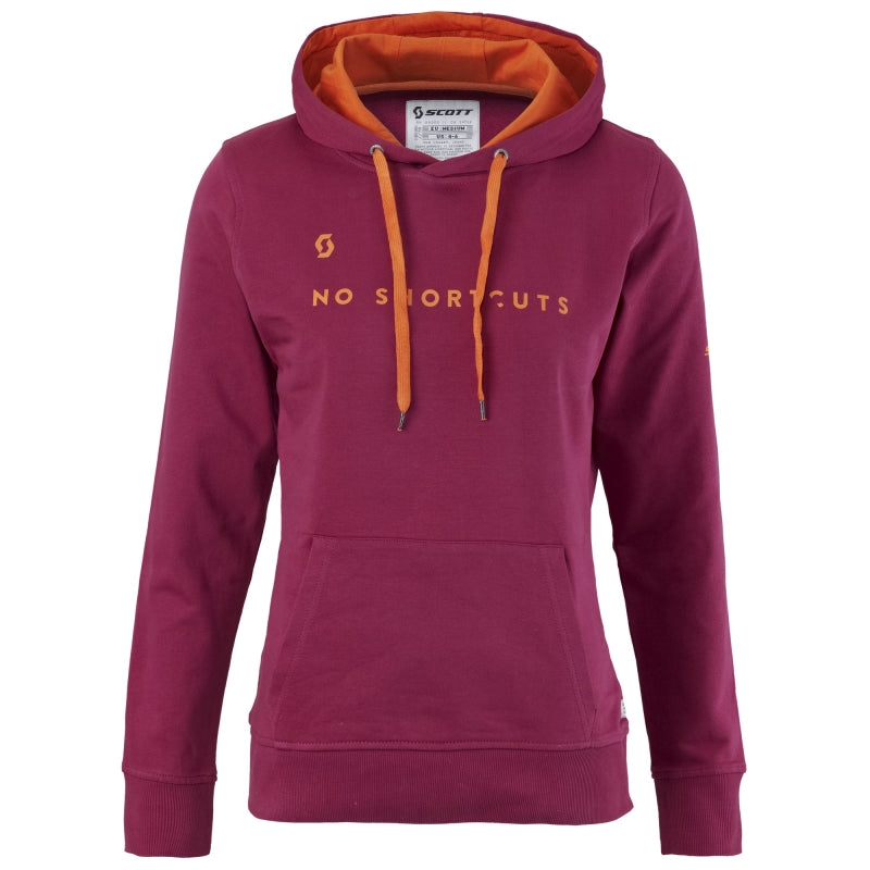 Scott Sco Hoody W's 50 No Shortcuts L/sl S Sangria Purple