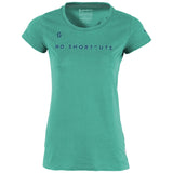 Scott Sco Tee W`s 10 No Shortcuts S/sl S Baltic Turquoise